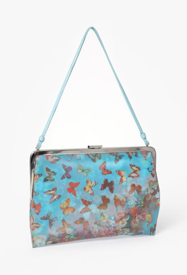 Dolce & Gabbana Fall 1999 Holographic Butterflies Clasp Bag - 3