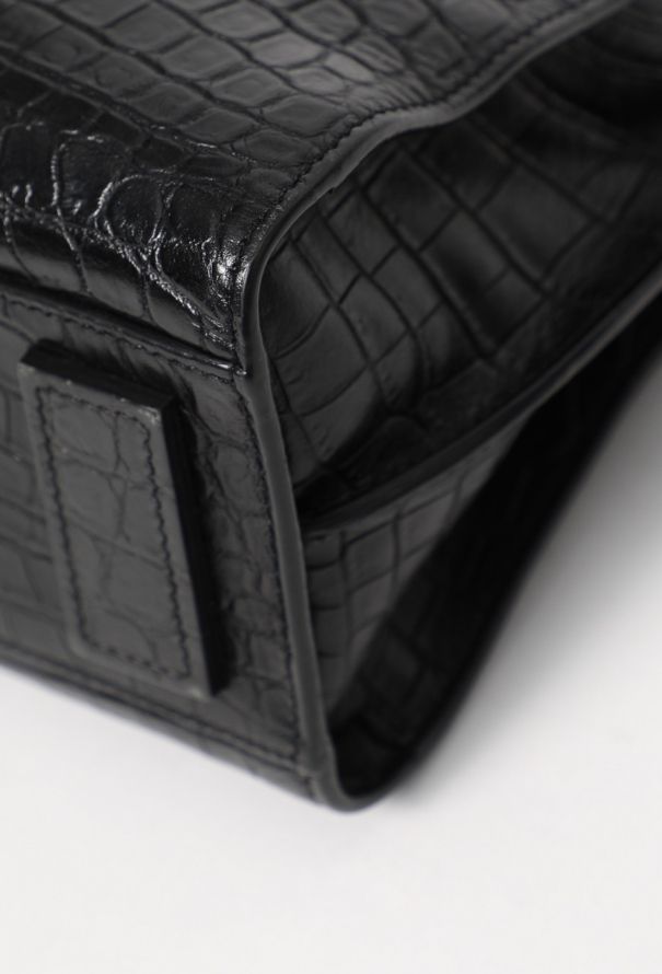Saint Laurent Crocodile Embossed Nano Sac de Jour - 11 Saint Laurent Crocodile Embossed Nano Sac de Jour - 11
