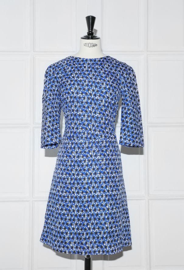 Marni Graphic Silk Dress - 1