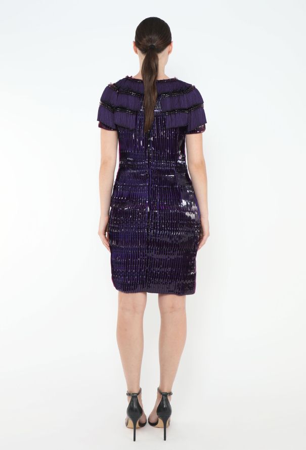 Gucci S/S 2011 Hand-Beaded Fringe Dress - 5