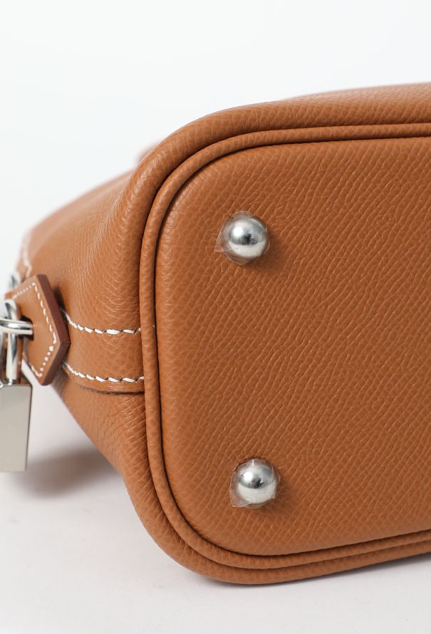 Hermès Gold Epsom Bolide 1923 - 25 Strap Bag - 12