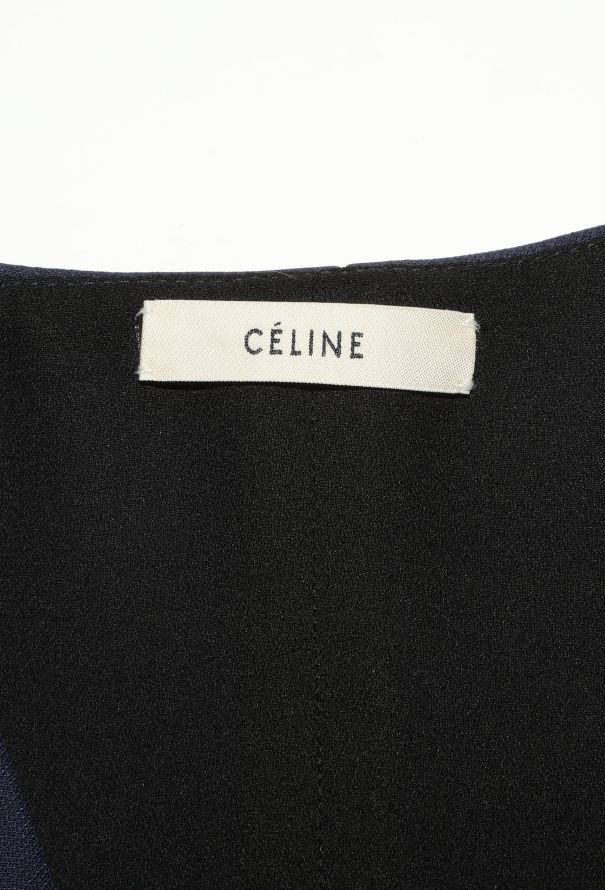 Céline S/S 2015 Contrast Stitch Jumpsuit - 7 Céline S/S 2015 Contrast Stitch Jumpsuit - 7