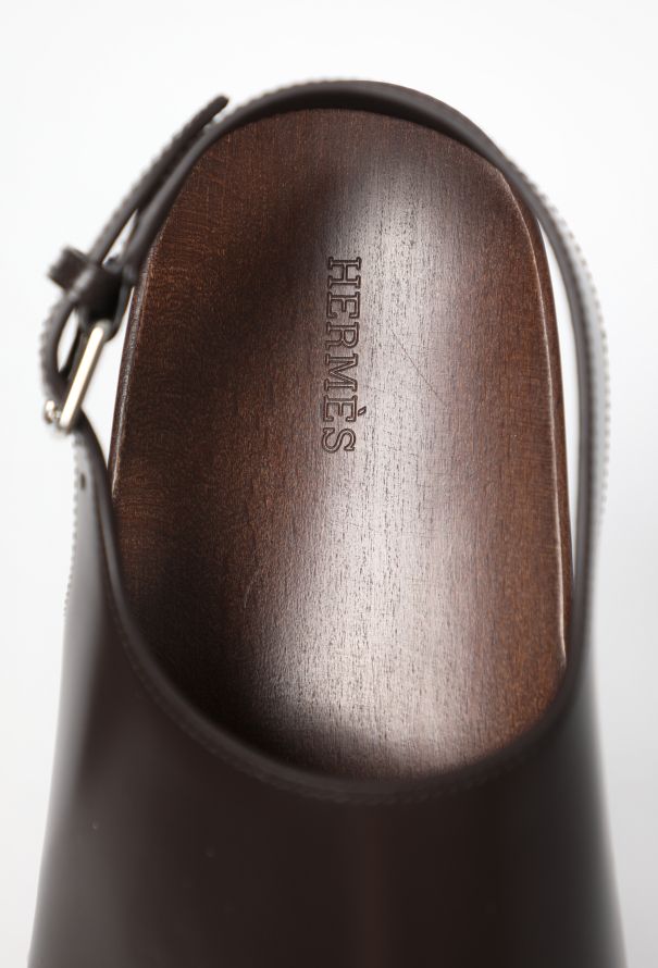 Hermès Studded Leather Clogs, S/S 2025 - 6