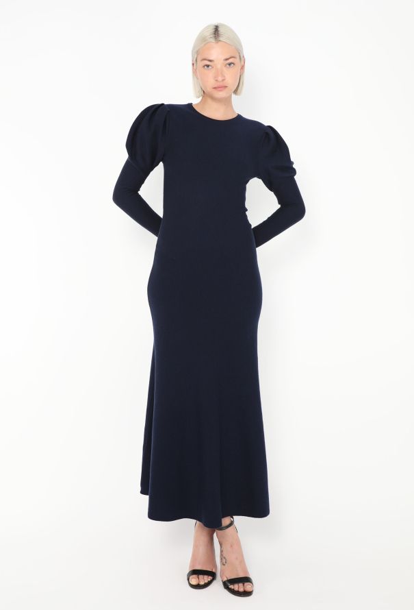 Gabriela Hearst F/W 2024 Hannah Puff-Sleeve Dress - 1