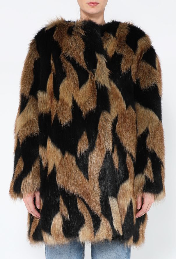 Givenchy Faux Fur Coat, F/W 2018 - 3