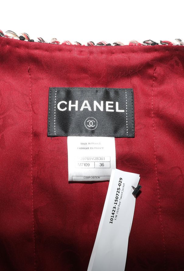 Chanel Tweed Braided Trim Jacket - 5