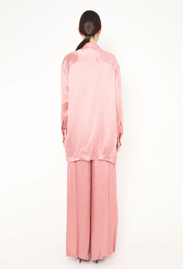 Valentino S/S 2017 Belted Charmeuse Ensemble - 8