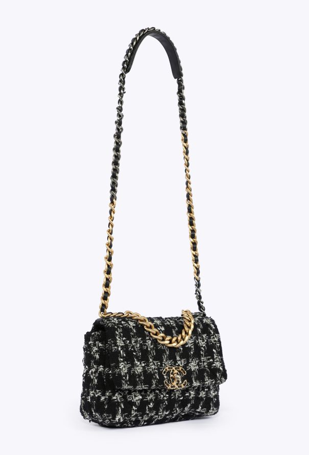Chanel Tweed 19 Flap Bag - 3