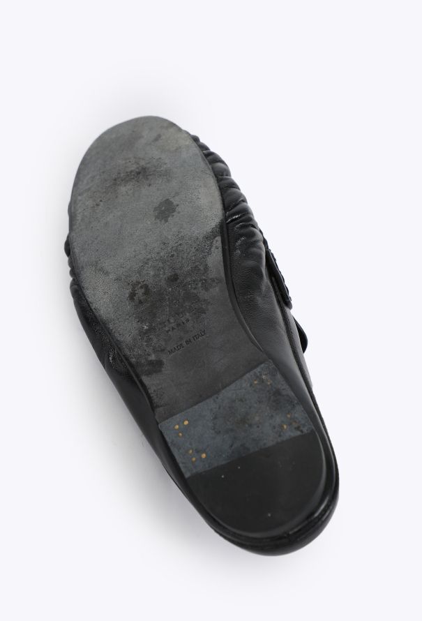 Saint Laurent 2024 Lambskin Leather Mules - 5