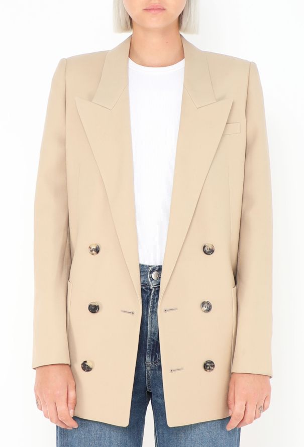 Saint Laurent 2022 Double-Breasted Blazer - 1