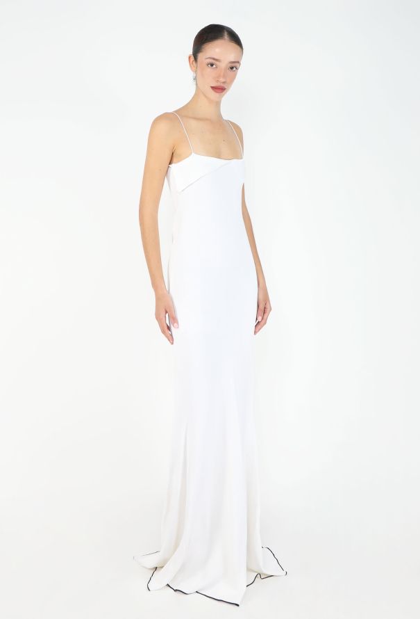 Jacquemus 2025 Aro Flap Jersey Gown - 2