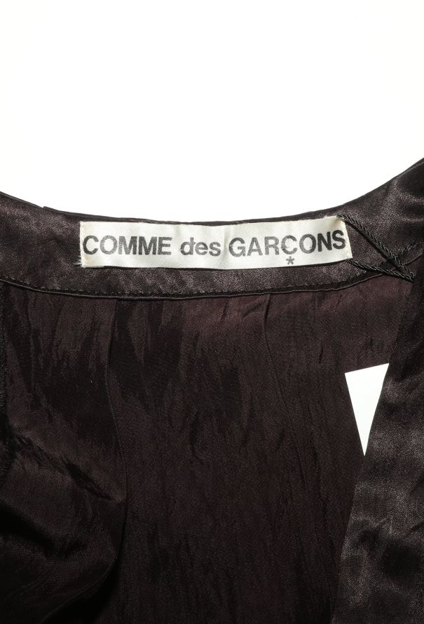 Comme des Garçons Early '90s Pleated Wrap Dress - 6