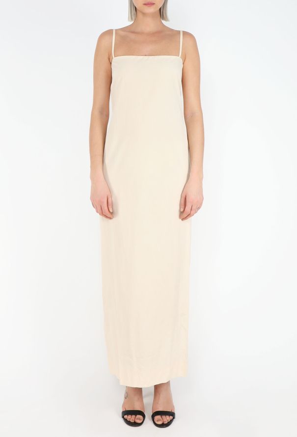 Balenciaga Le Dix '90s Thimister Cotton Slip Dress - 2