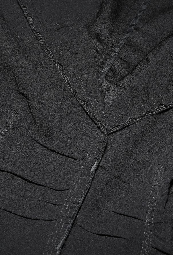 Prada 2006 Ruched Crêpe Blazer - 5