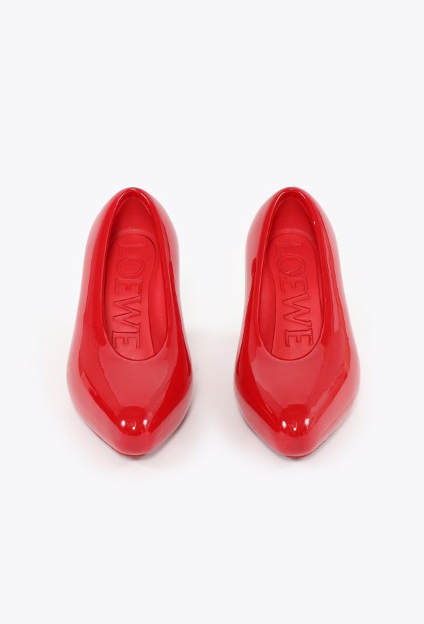 Loewe S/S 2023 Comic Vinyl Pumps - 3