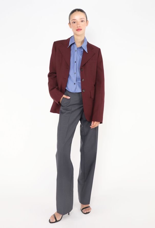 Miu Miu S/S 2025 Mohair Blazer - 6 Miu Miu S/S 2025 Mohair Blazer - 6