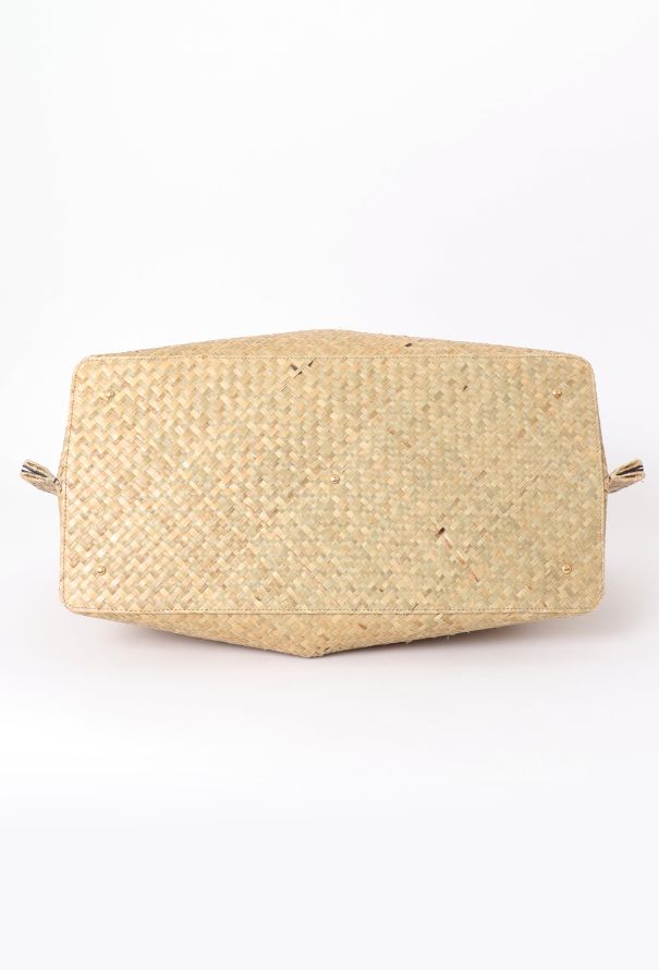 Valentino Raffia Vlogo Escape Tote Bag - 6 Valentino Raffia Vlogo Escape Tote Bag - 6