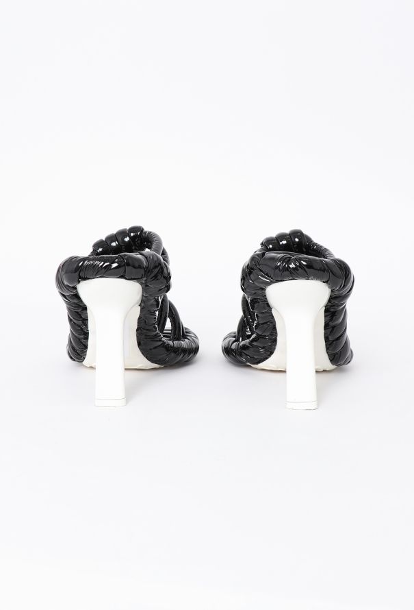 Loewe S/S 2023 Patent Knot Sandals - 5