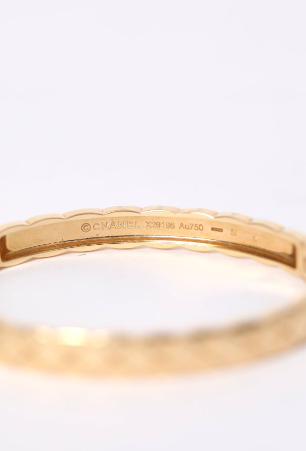 Chanel 18K Yellow Gold Coco Crush Bracelet - 6