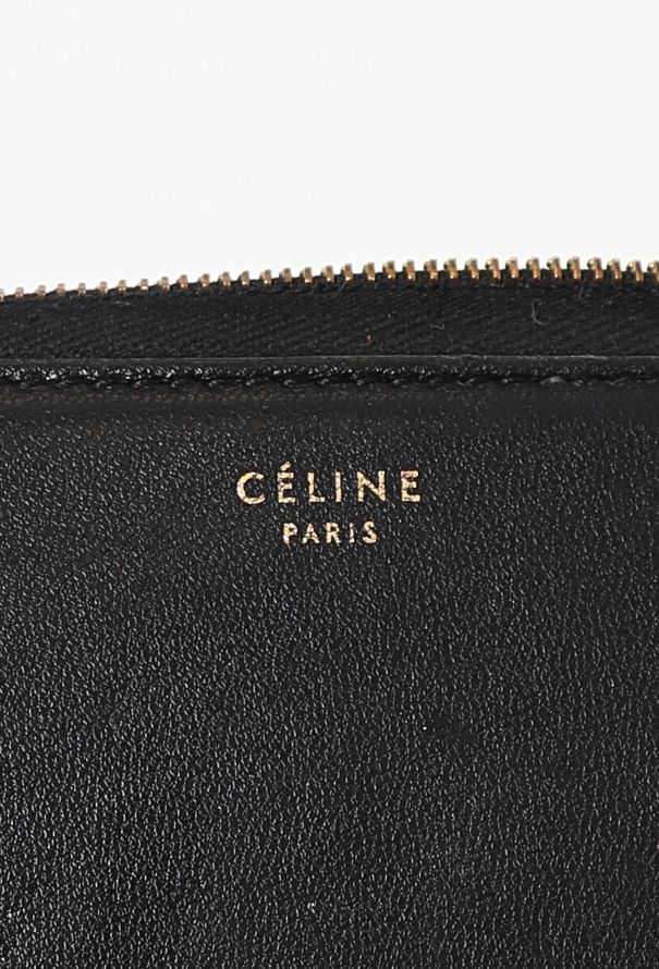 Céline Black Smooth Leather Wallet - 12