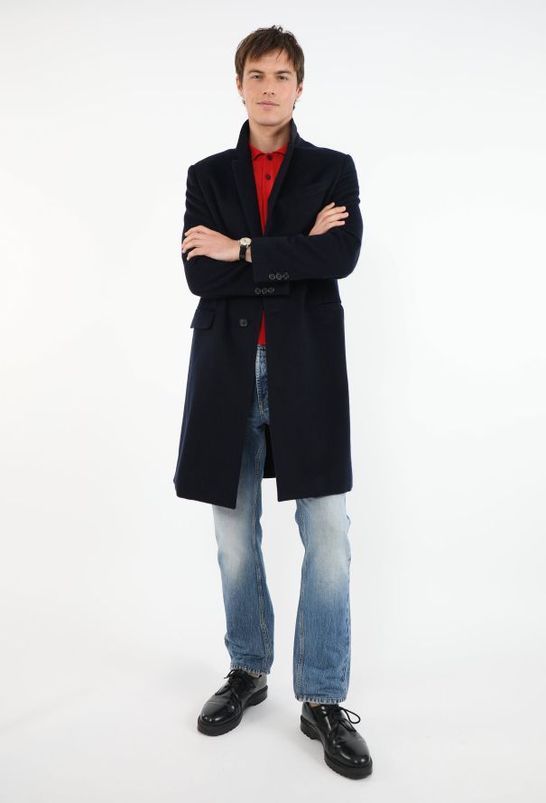 Prada 2024 Felted Cashmere Coat - 1