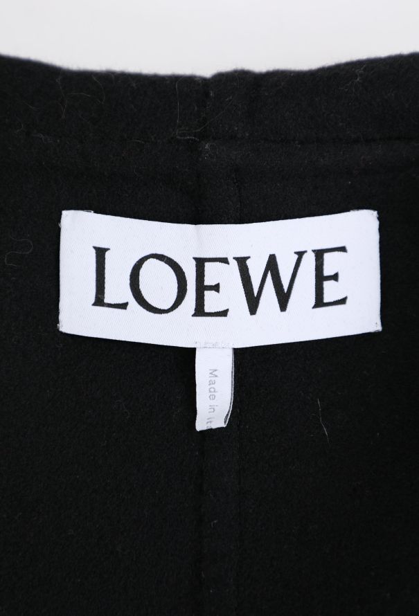 Loewe 2023 Belted Shawl Wrap Coat - 6 Loewe 2023 Belted Shawl Wrap Coat - 6