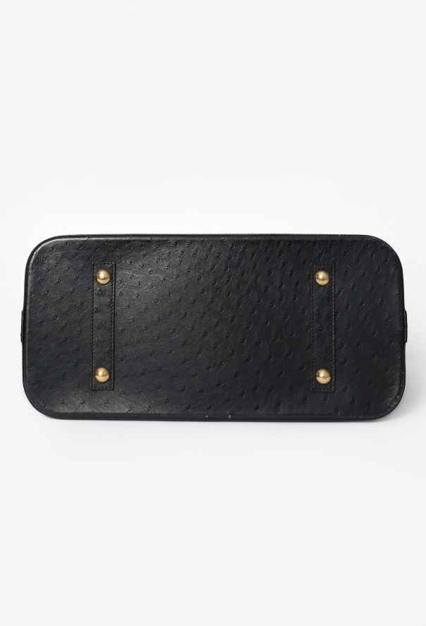 Louis Vuitton Ostrich Alma GM Bag - 6