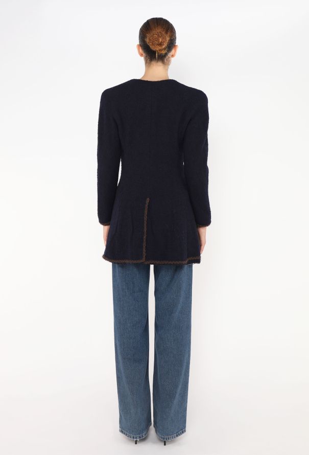 Chanel RARE F/W 1997 Bouclé Braided Jacket - 5