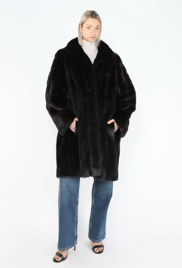 Dior Vintage Mink Fur Coat - 4
