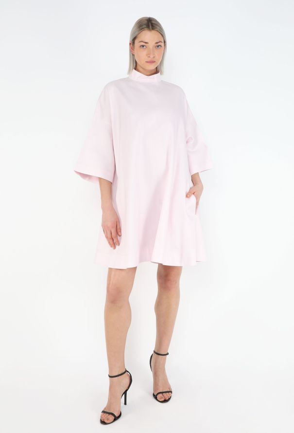 Alaïa 2025 Cotton Trapeze Dress - 3