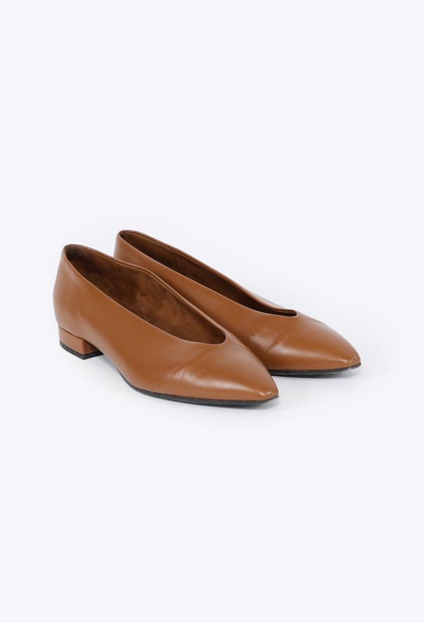 Loro Piana 2025 Leather Rebecca Flat - 3