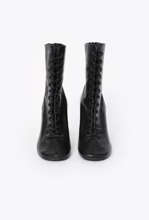 Céline Glove Lace-up Boots, S/S 2018 - 3