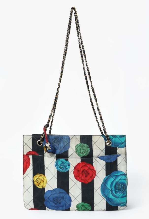 Chanel Collector S/S 1988 Camélia Tote Bag - 6