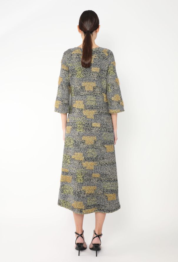 Chanel 2015 Tonal Quilted Knit Dress - 4 Chanel 2015 Tonal Quilted Knit Dress - 4