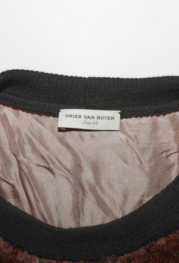 Dries Van Noten Jacquard Paillette Tunic, F/W 2015 - 7