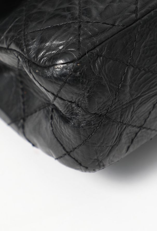 Chanel Black 2.55 Medium Flap Bag - 11