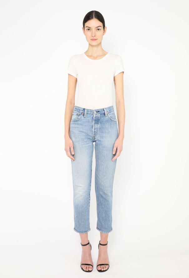 Levi's x Re/Done Cropped Mom Jeans - 3 Levi's x Re/Done Cropped Mom Jeans - 3