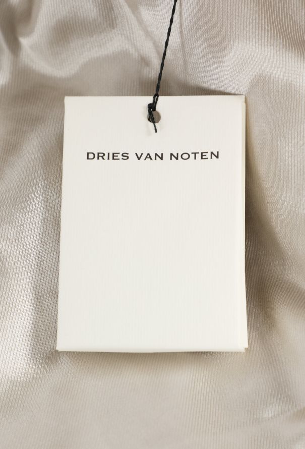 Dries Van Noten F/W 2024 Brushed Mohair Cocoon Coat - 9