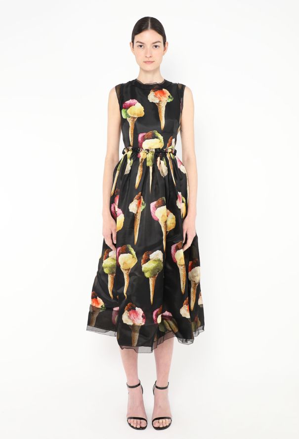 Dolce & Gabbana S/S 2017 Ice Cream Printed Dress - 1