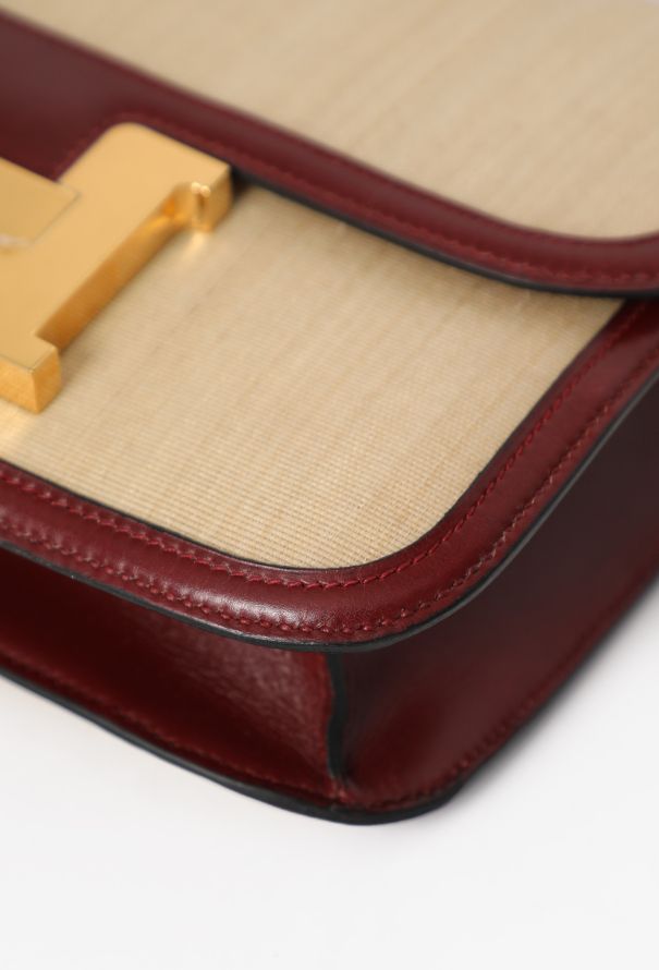 Hermès Vintage Constance 23 Crinoline & Rouge H Box - 11