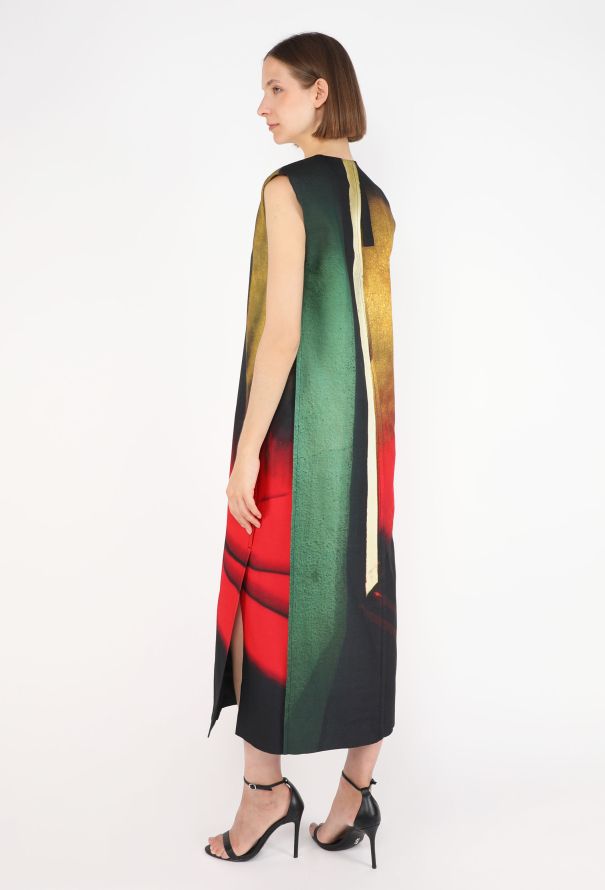 Jil Sander Abstract Midi Dress, S/S 2025 - 7