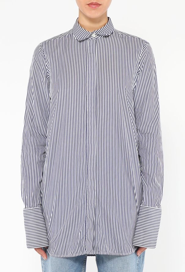 Céline 2016 Striped Button Down - 1