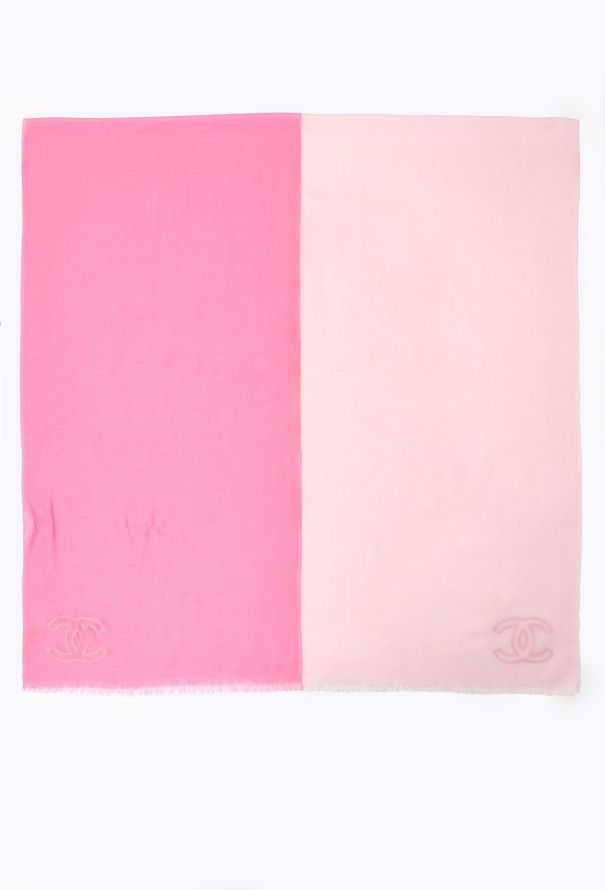 Chanel Tonal 'CC' Cashmere Scarf - 3