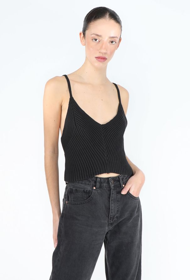 Maison Margiela '90s Ribbed Knit Camisole - 3