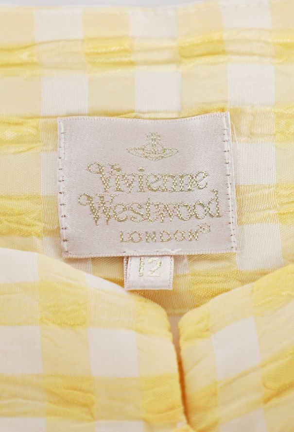Vivienne Westwood Gingham Drop-Waist Dress, 1996 - 5