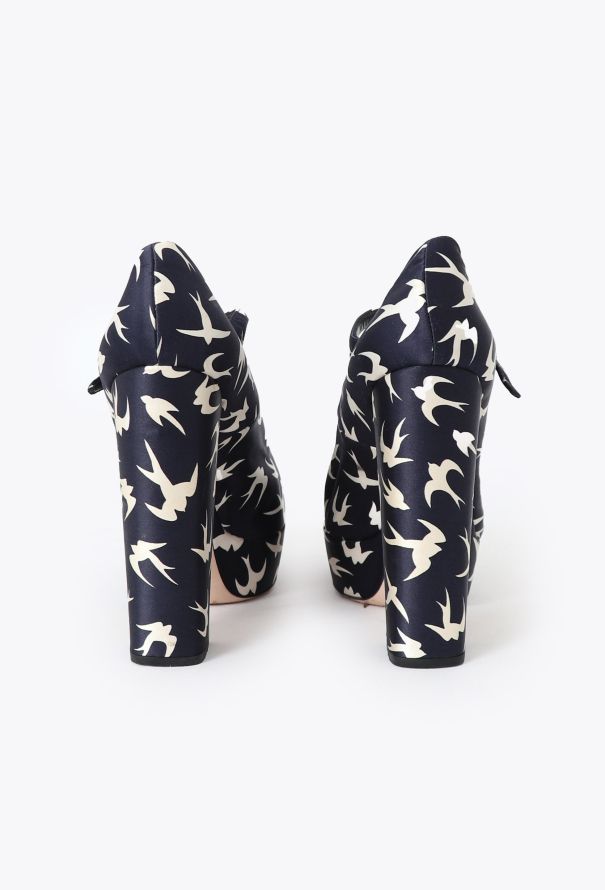 S/S 2010 Sparrow Print Platforms - Miu Miu | ReSee