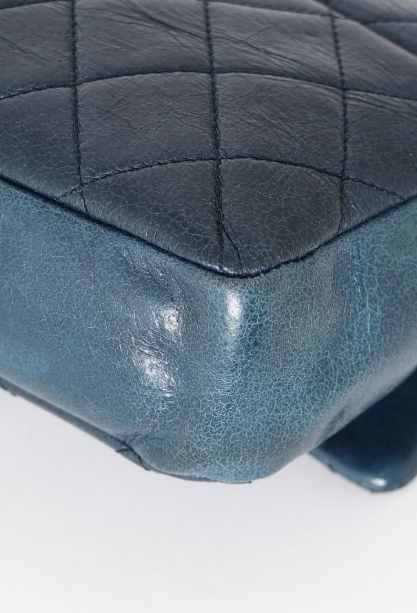 Chanel Blue Portobello Flap Bag - 10 Chanel Blue Portobello Flap Bag - 10