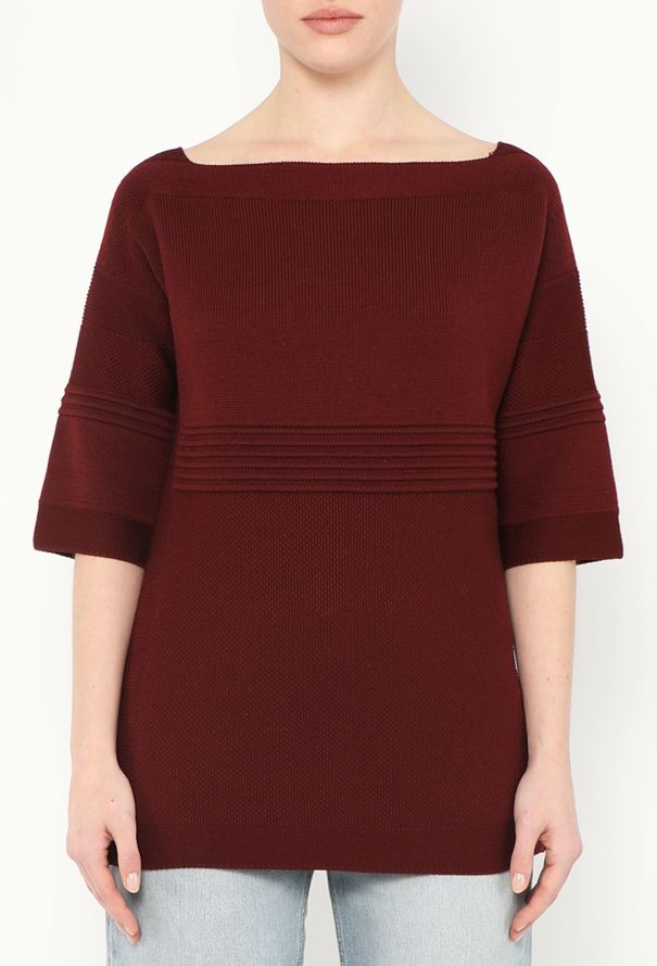 Hermès Textured Piqué Knit Tunic - 1