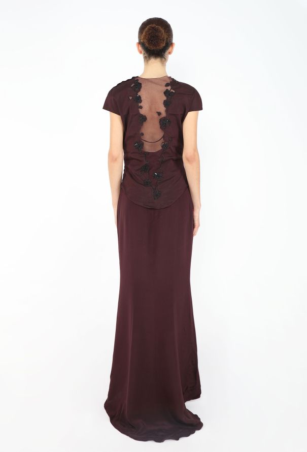 Chloé Netted Silk Bias Gown, F/W 1998 - 7
