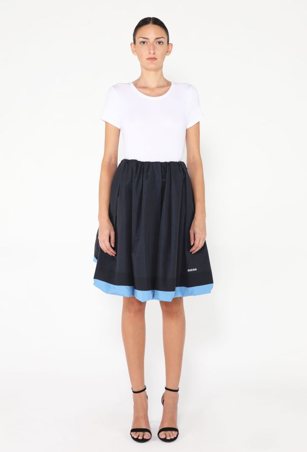 Miu Miu Pleated Poplin Skirt, F/W 2024 - 4